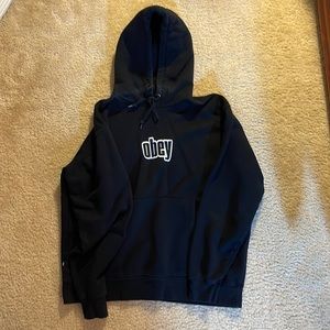 Obey Motion Black Hoodie